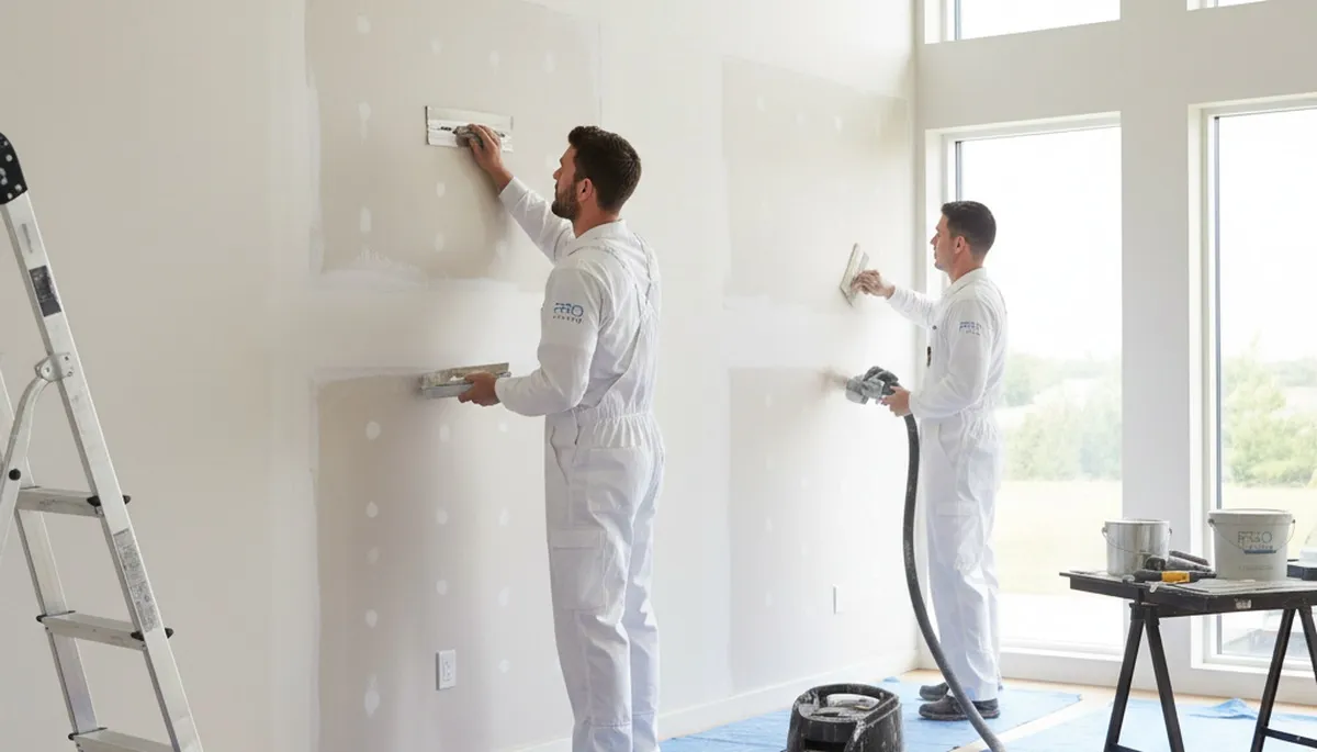 Drywall repair for cracks, holes, and water damage in Ogden, UT by Ogden Paint Pros