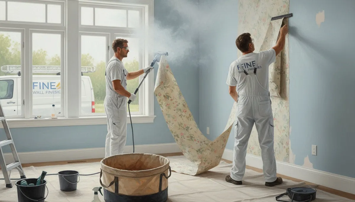 Professional wallpaper removal in Ogden, UT for clean, damage-free wall prep